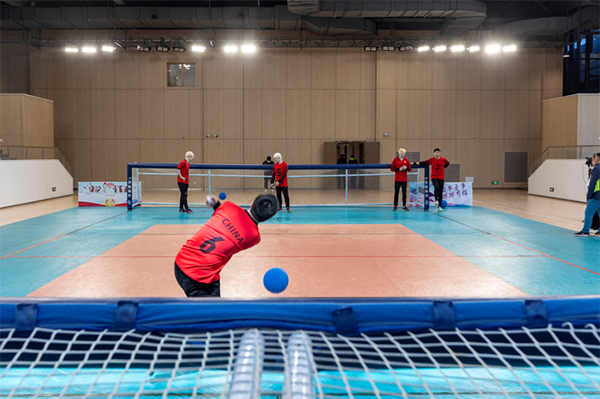 Chinese men's goalball team has high hopes for Asian Games
