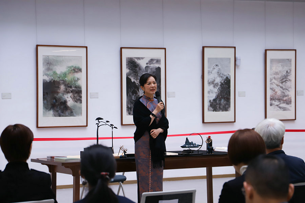 Ink art exhibition in Zhejiang province an encounter with beauty