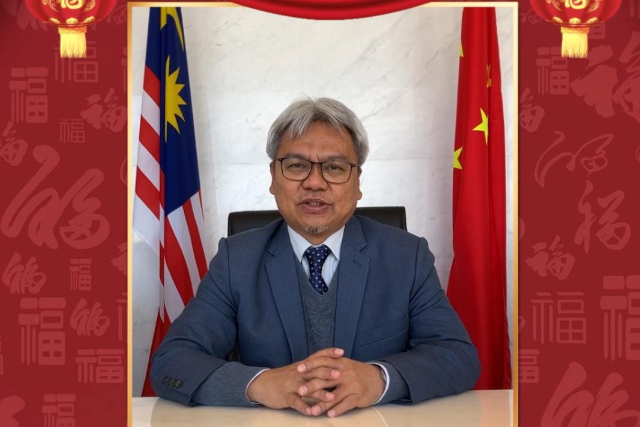 Greetings from Consul General of Malaysia in Shanghai