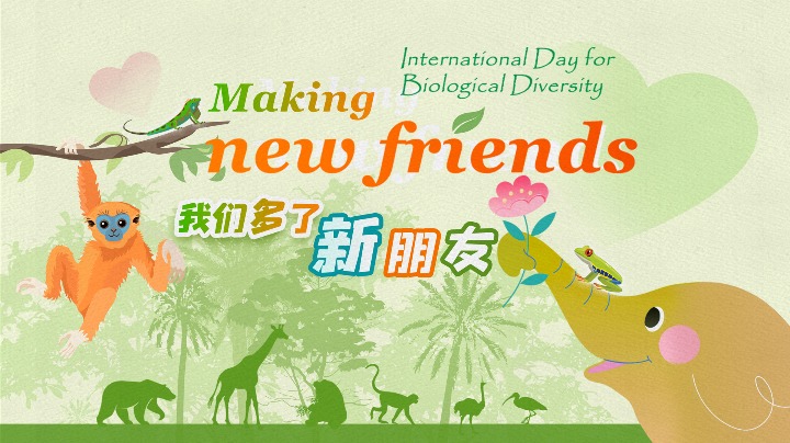 International Day for Biological Diversity: Making new friends