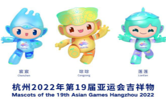 Original mascot animation competition for Hangzhou Asian Games launched