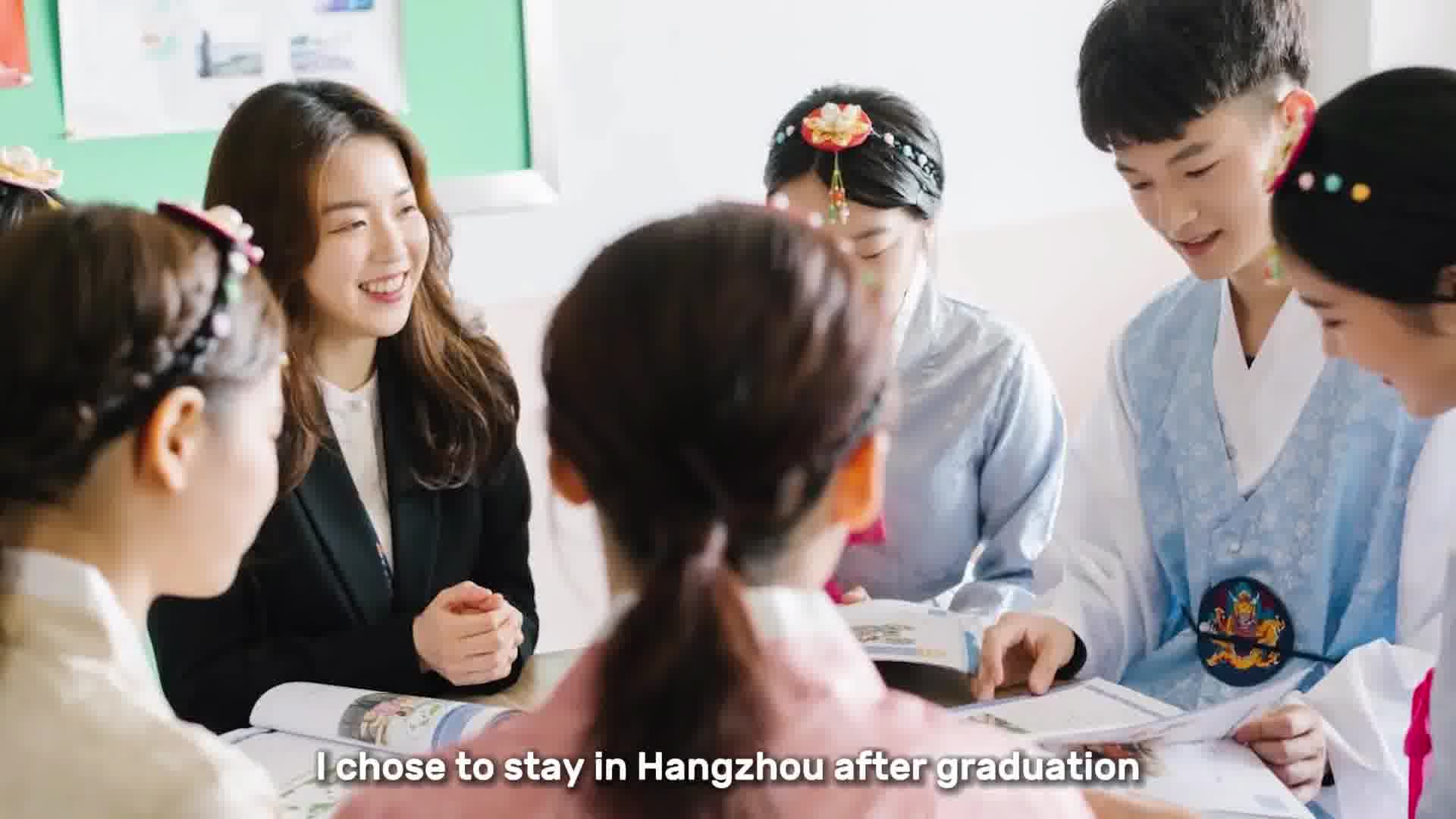 Korean teacher wants to share Hangzhou with the world