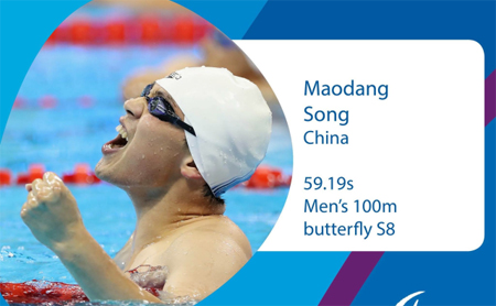Paralympic medalist swimmer volunteers for Hangzhou Asian Games