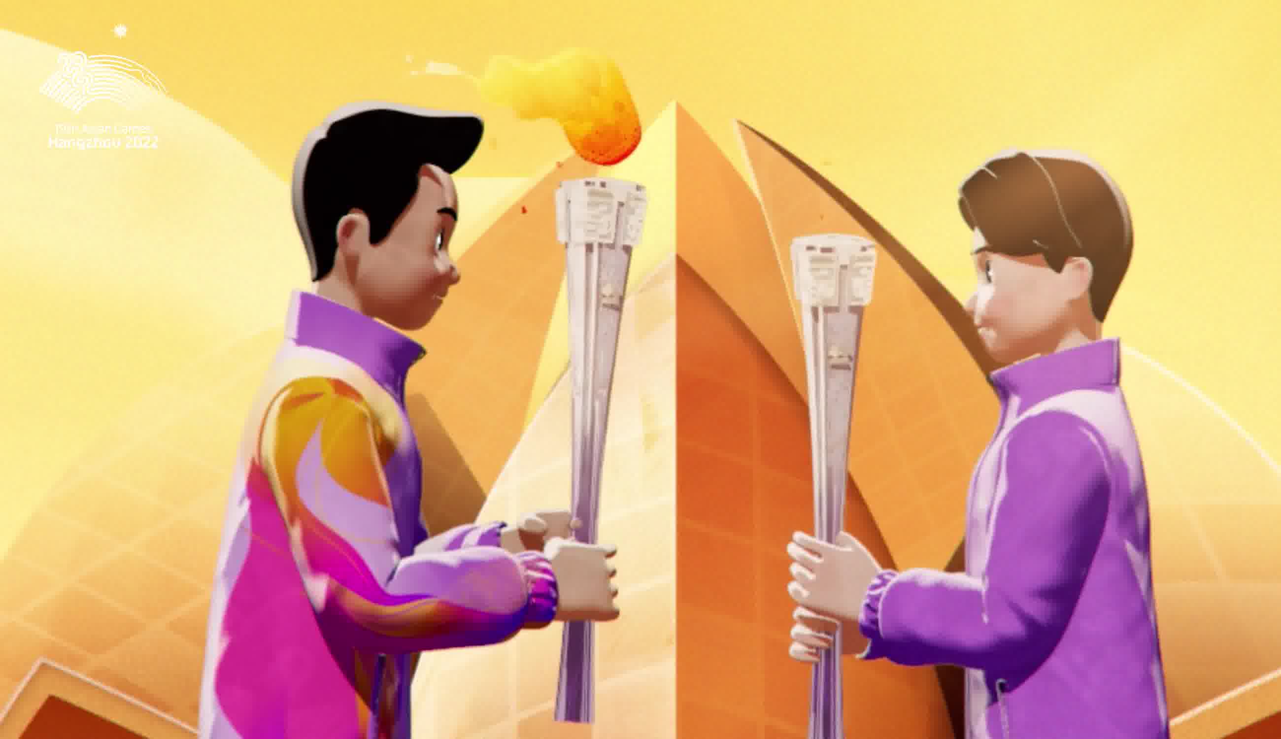 Digital torchbearer marks 300-day countdown to Hangzhou Asian Games