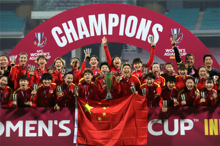 Asian Games back up for Chinese women's soccer team