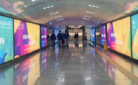 Wulin Square underground passage renovated before Asian Games