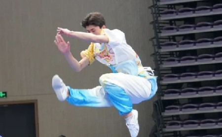 Youth martial arts tournament held at Xiaoshan Guali Sports Center