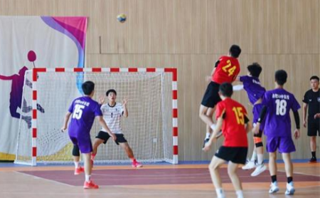 Jiande holds national handball championships for middle school students