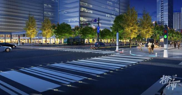 Crosswalks upgraded in Hangzhou