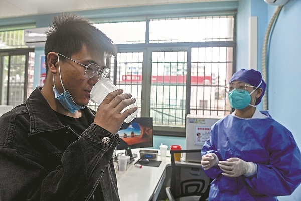 Inhalable vaccine now available in Hangzhou