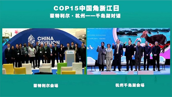 Hangzhou's biodiversity efforts recognized at COP15
