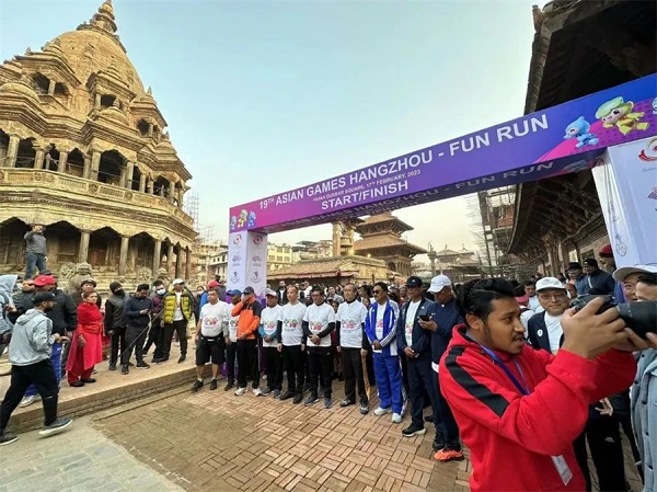 Nepal joins Asian Games Fun Run festivities