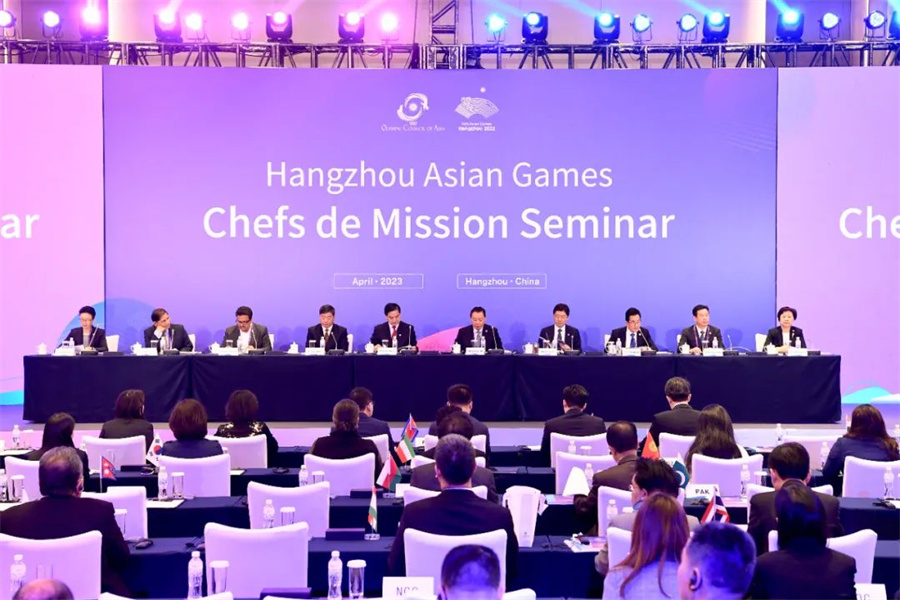 Chefs de mission seminar held to update Hangzhou Asian Games preparations