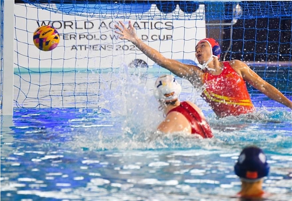 Watch rare water polo event at Huanglong Sports Center
