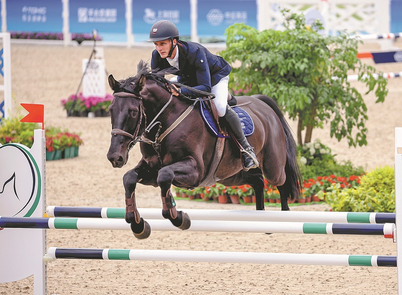 Intl equestrian event sets stage for Asian Games