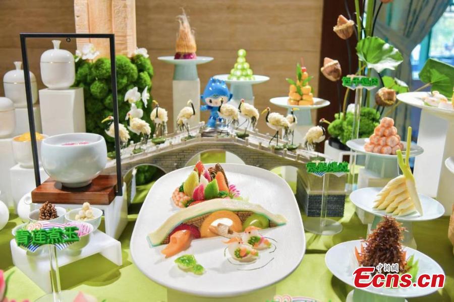 Creative Asian Games themed dishes shine at cooking competition