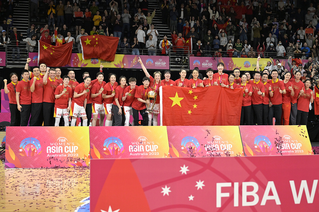 China beat Japan to win Women's Basketball Asia Cup final