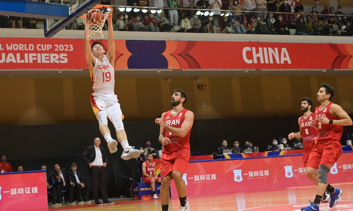 Chinese basketball eyes qualifications for Paris Olympics