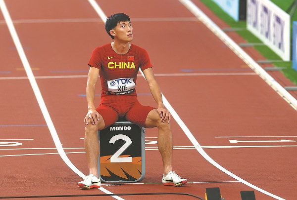 Student-athlete Xie making the grade on world stage