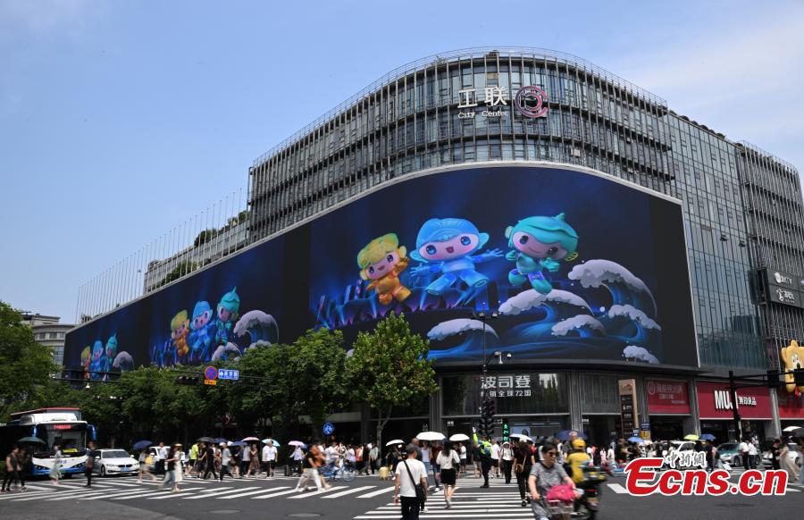 Hangzhou dressed up for upcoming Asian Games