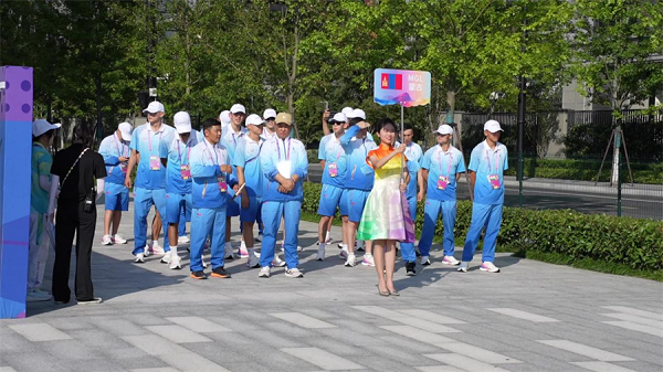 First welcome ceremony for overseas delegations held at Hangzhou Asian Games Village