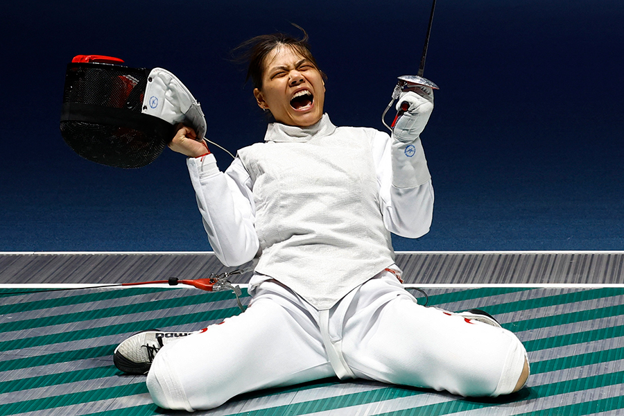 Faces of the Games| A great lunge forward