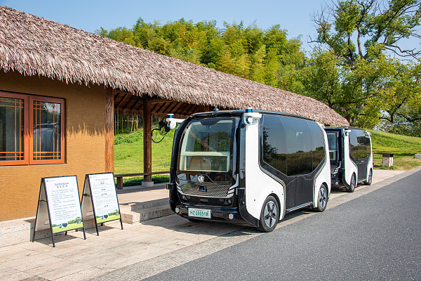 Smart connected vehicles complete month of testing in Liangzhu Ancient City