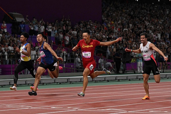 Chinese sprinter Xie Zhenye just wants to enjoy race at Paris 2024