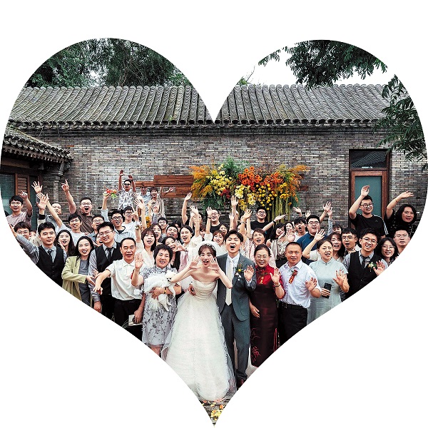 Chill, happiness — young couples say 'I do' to creative nuptials