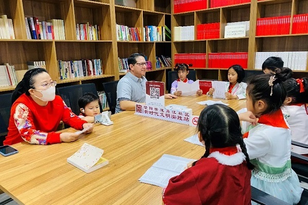 Yongjiang community enhances international harmony in Shangcheng district