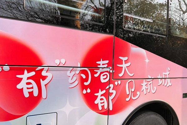 Let spring unfold on Hangzhou's scenic flower shuttles
