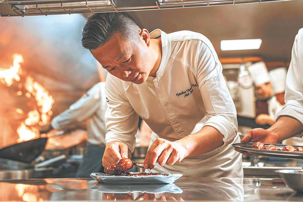 Award-winning chef dishes up star quality