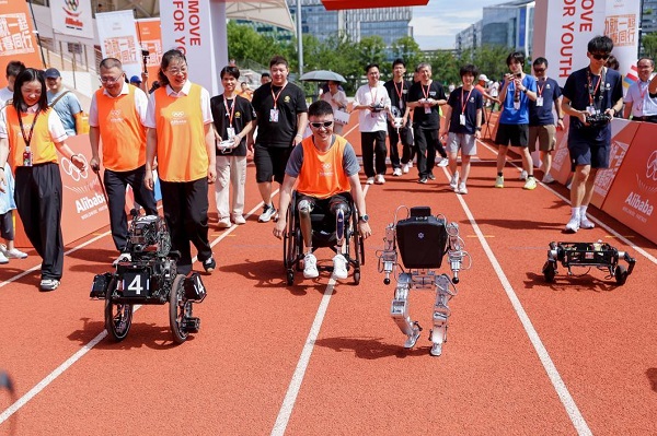 Robots take the field at Alibaba's Olympic Day sports meet in Hangzhou
