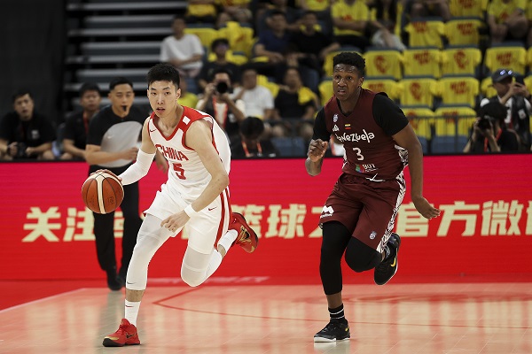 China crush Venezuela 77-49 in Hangzhou warm-up ahead of FIBA Asia Cup