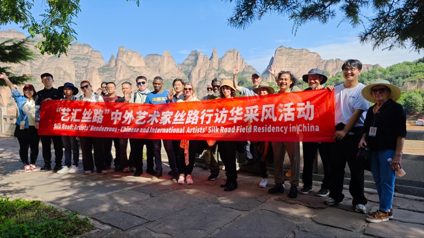 Co-creating a new Silk Road tapestry: 'Silk Road: Artists' Rendezvous' kicks off