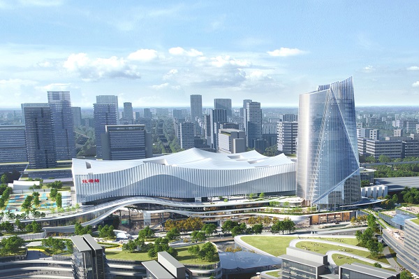 Get a bird's-eye view of Hangzhou Qiantang Hub