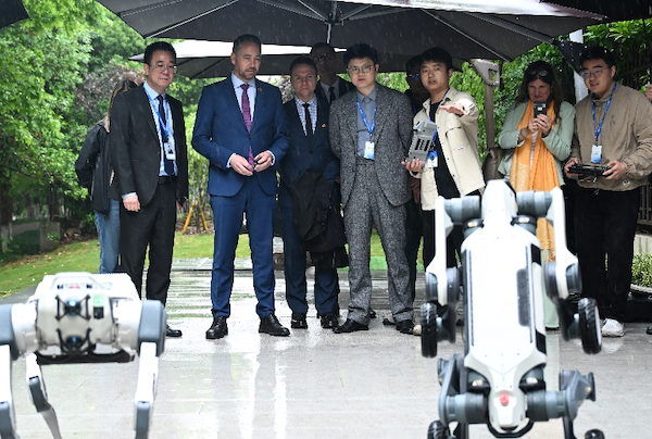 Belgian officials explore Hangzhou's Deep Robotics in high-level tech visit
