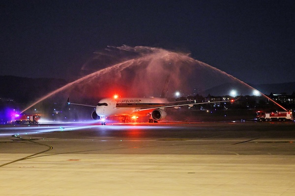 Singapore Airlines launches Hangzhou route