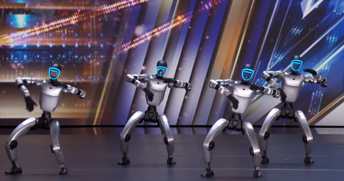 Chinese dancer and Unitree robots wow audience on America's Got Talent
