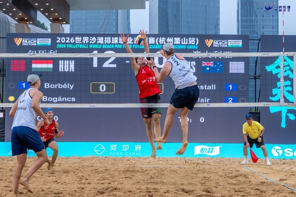 World beach volleyball tour lands in Hangzhou