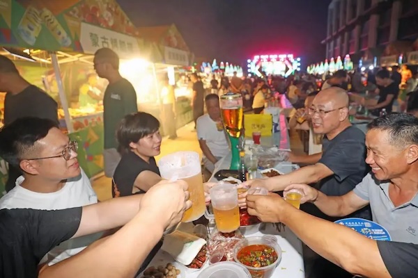 Summer beer festival kicks off in Jiande