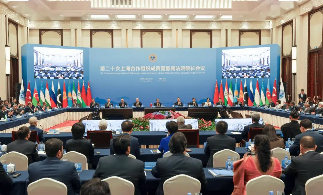 Supreme courts of SCO members to deepen judicial exchanges, cooperation