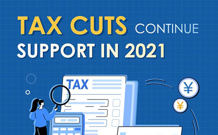 Tax cuts continue support in 2021