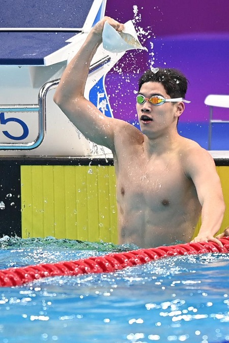 China's teenager Pan breaks men's 100m freestyle Asian record