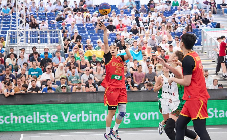 China beats Israel, Lithuania in FIBA 3x3 World Cup
