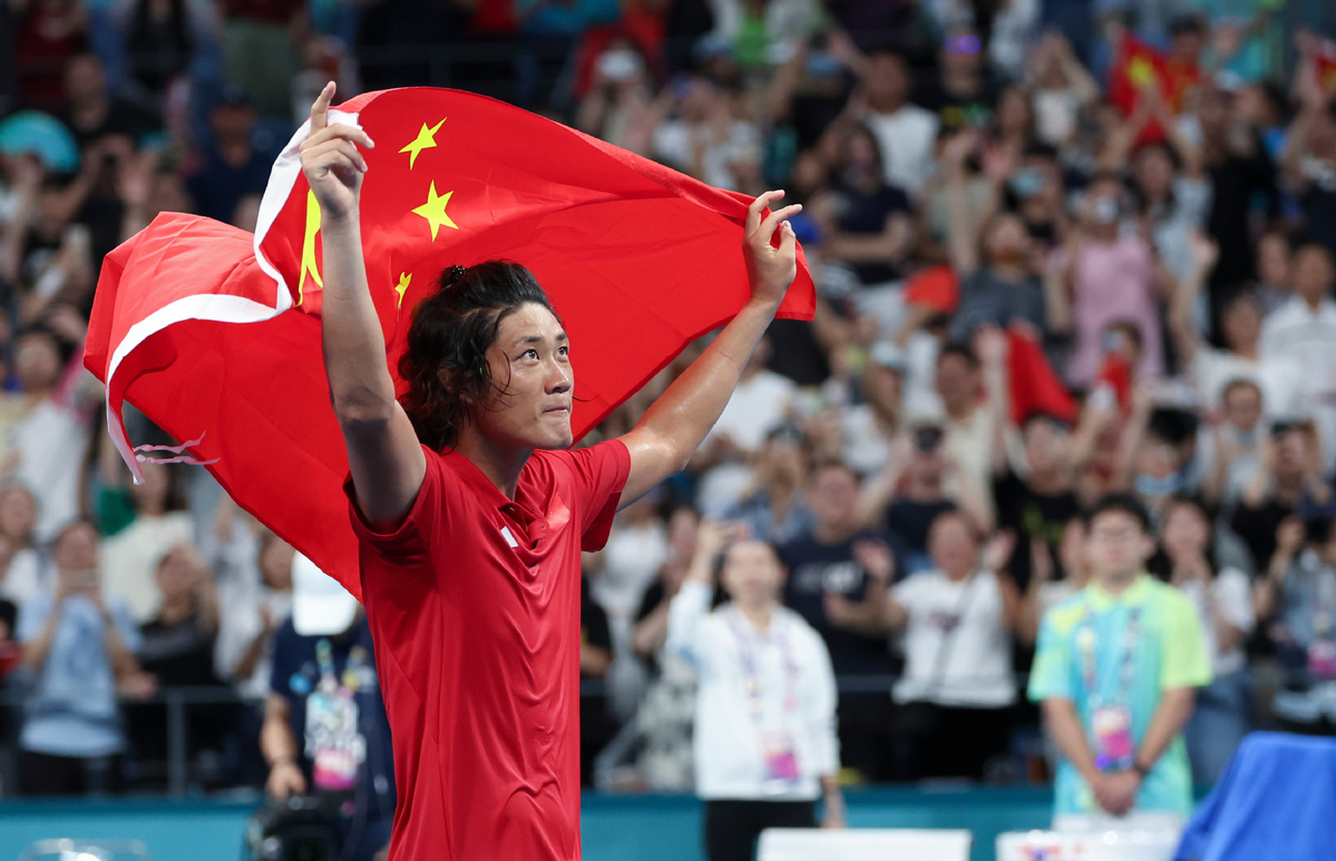 Faces of  the Games| Serving up a landmark victory