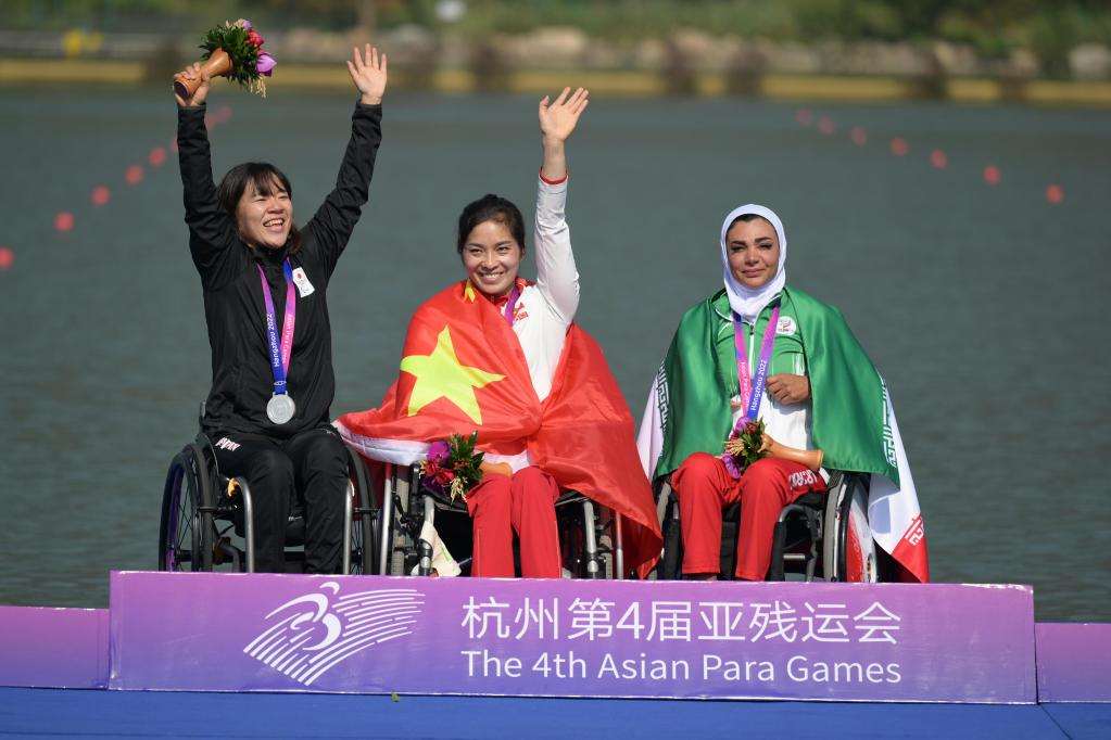 Faces of the Games| Canoeist sews up China's 1st Hangzhou Para gold