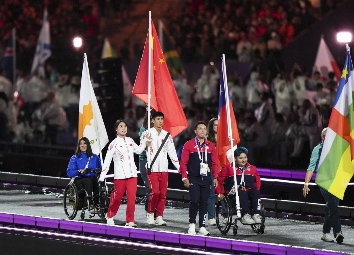 China leaves Paris Paralympics in success