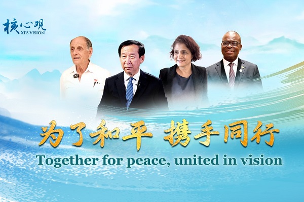 Together for peace, united in vision