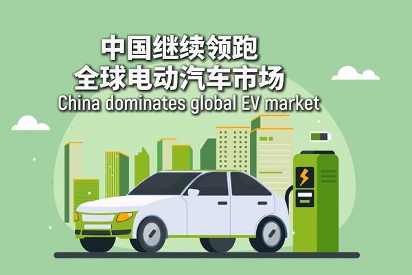 China dominates global EV market